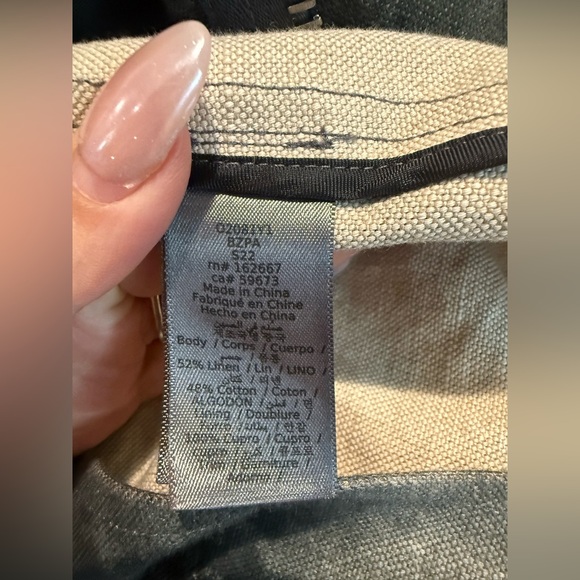 John Varvatos Men’s Military Field Jacket Linen Cotton Gray Acid Wash Size 50 L - Picture 8 of 8